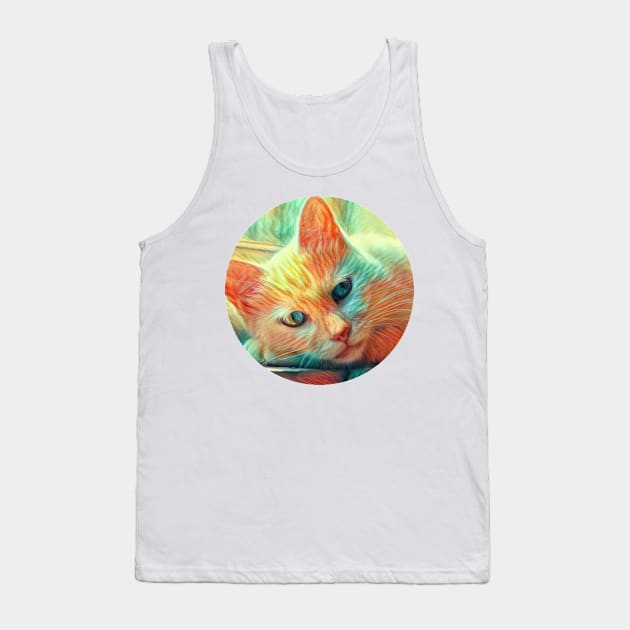 Beloved floppy cat Tank Top by GoranDesign